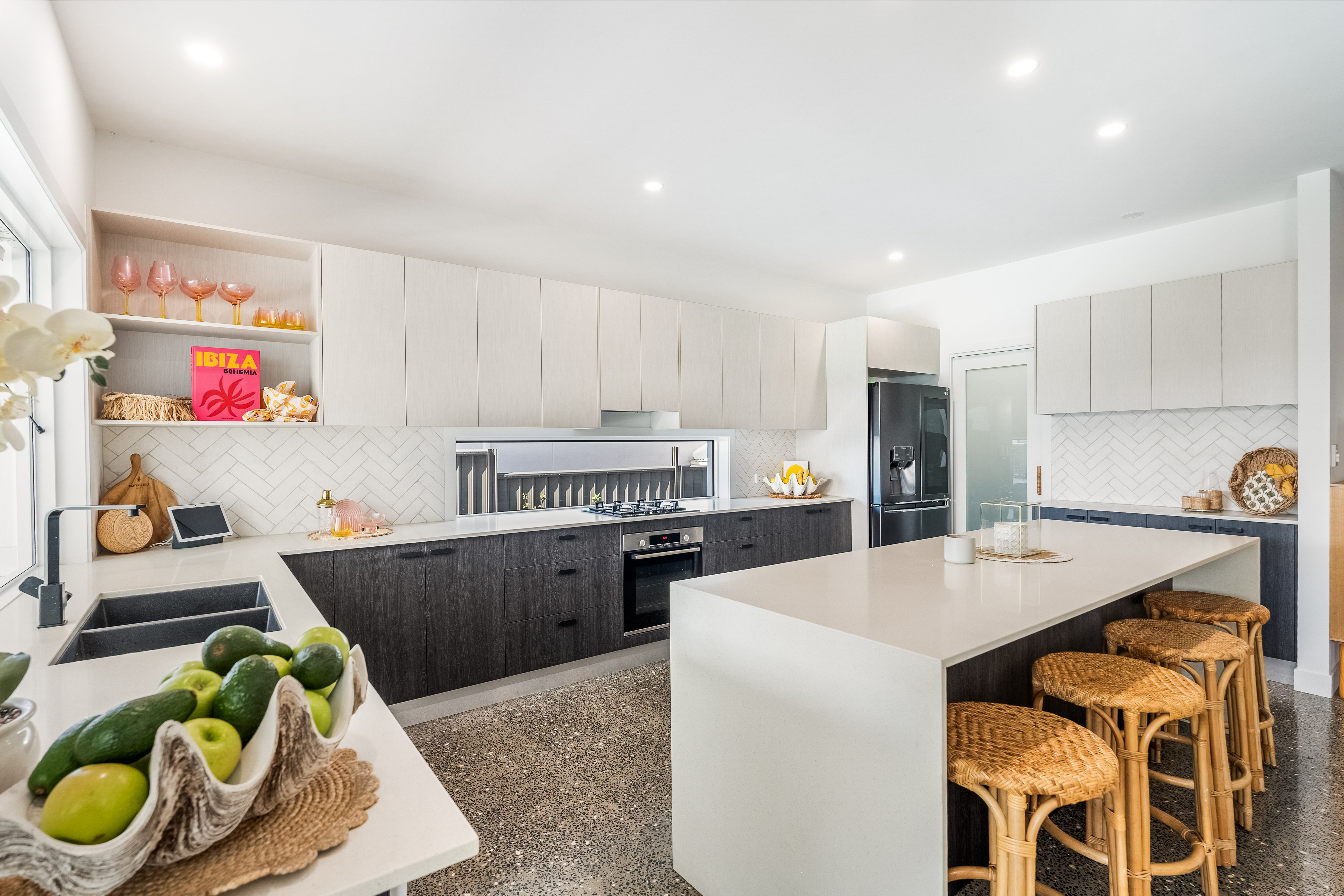 Kitchen with island bench — professional property photography Ballina Cumbalum